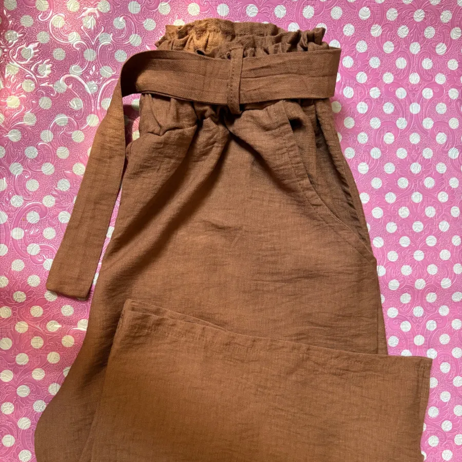 دامن شلواری قهوه ای