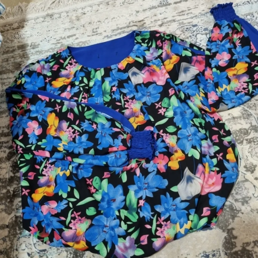 شومیز گلدار