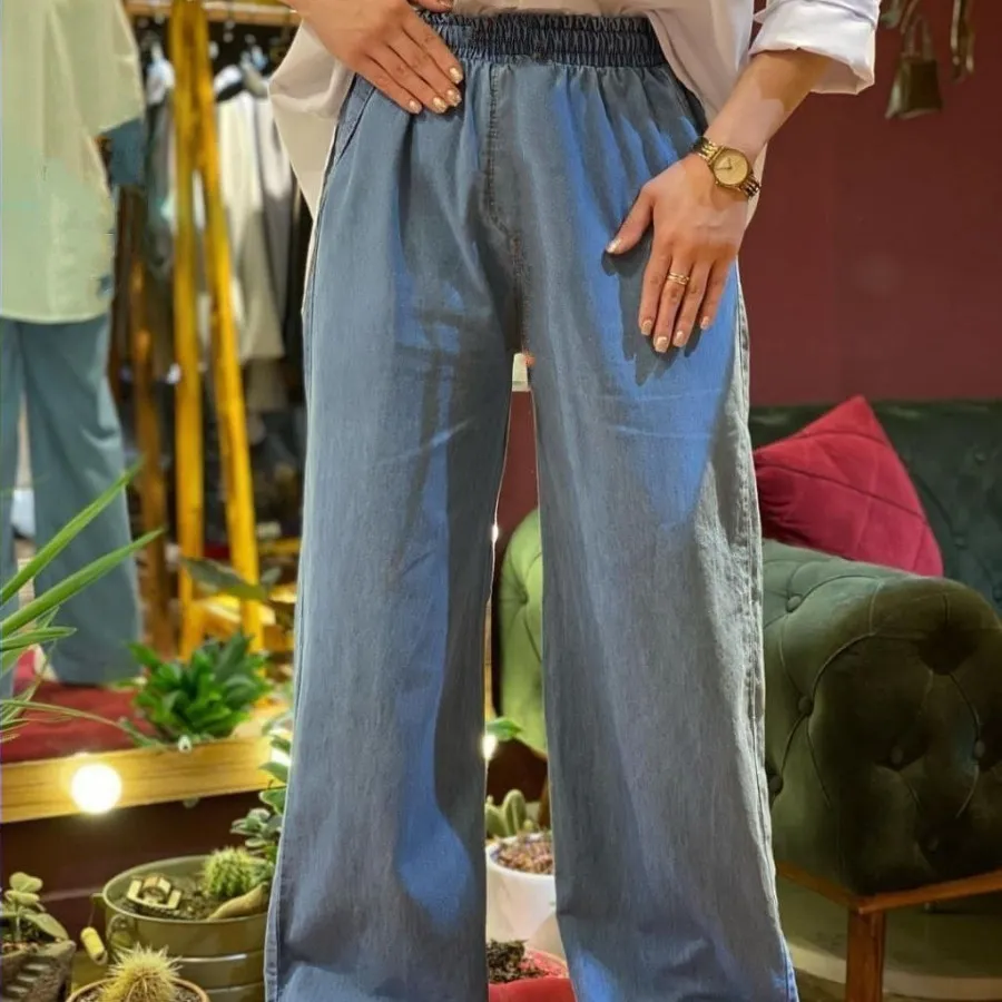 شلوار نیم بگ