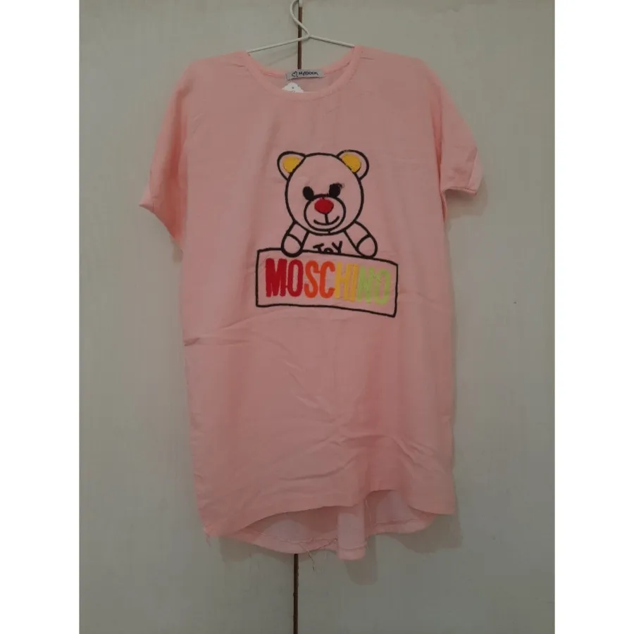 تیشرت حریر خنک صورتی