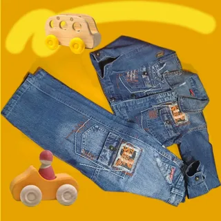 کت شلوار جین بچگانه ست لی