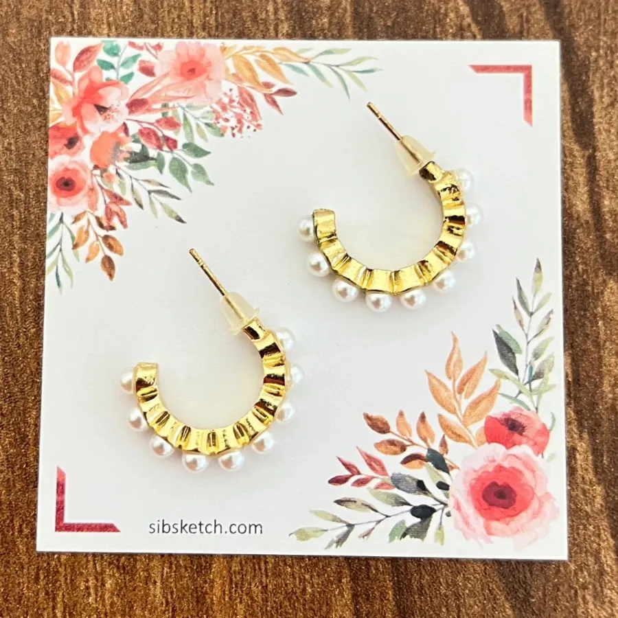 گوشواره مرواریدی