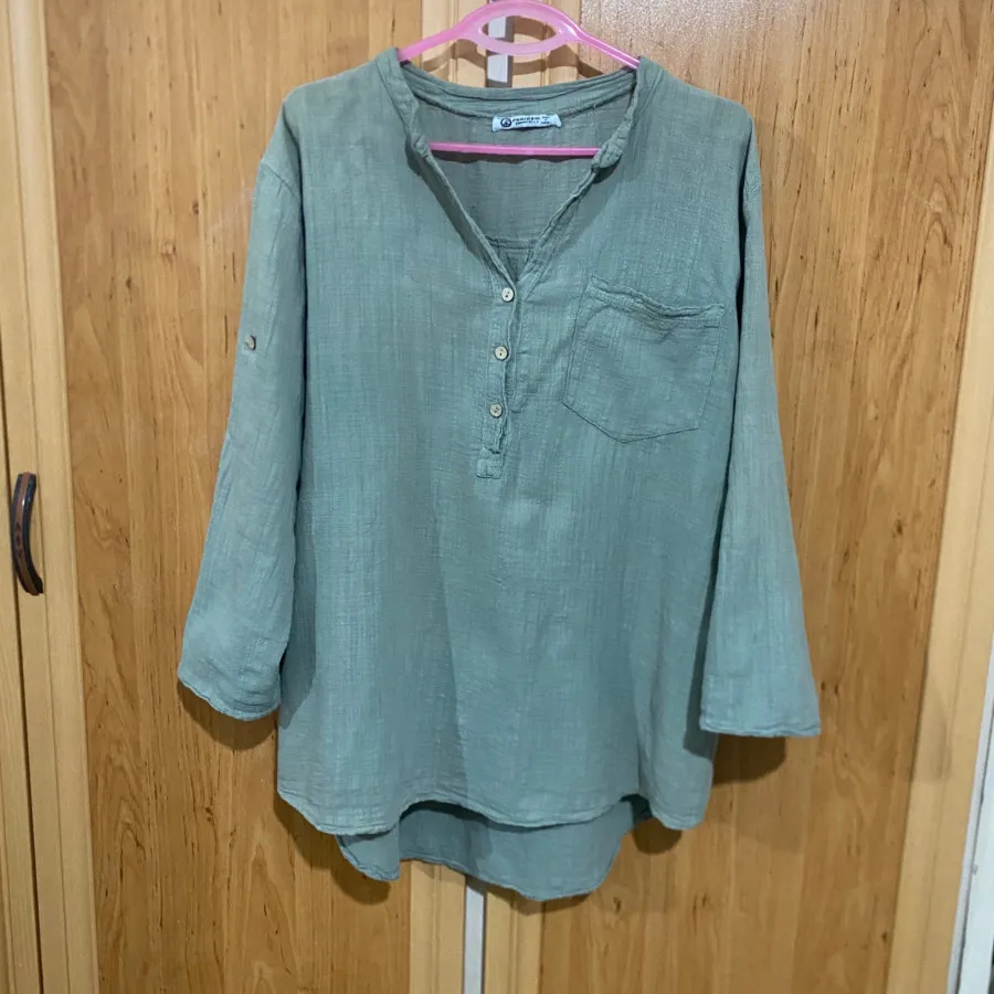 شومیز لینن ترک