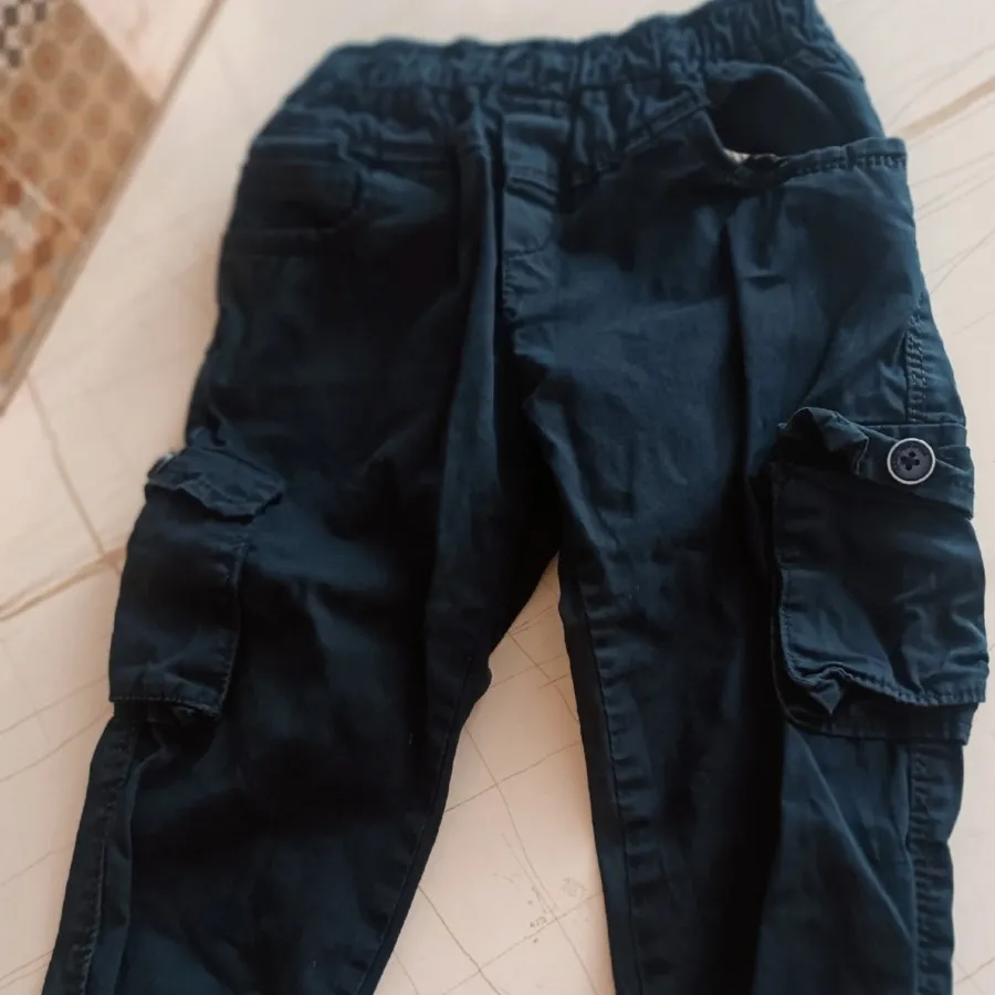 شلوار سرمه ای