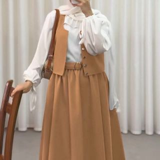 شومیز دامن جلیقه
