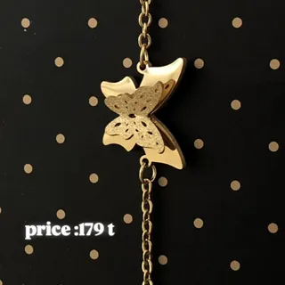 دستبند استیل پروانه ای