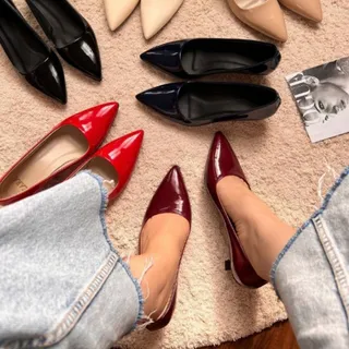 کفش مهمونی زنانه پاشنه 3