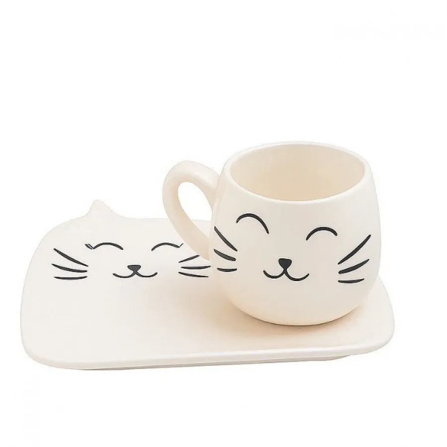 ماگ طرح گربه