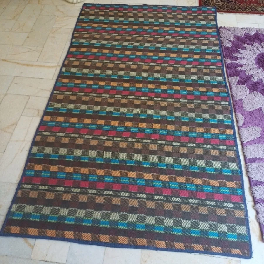 گلیم ماشینی پشت نمد