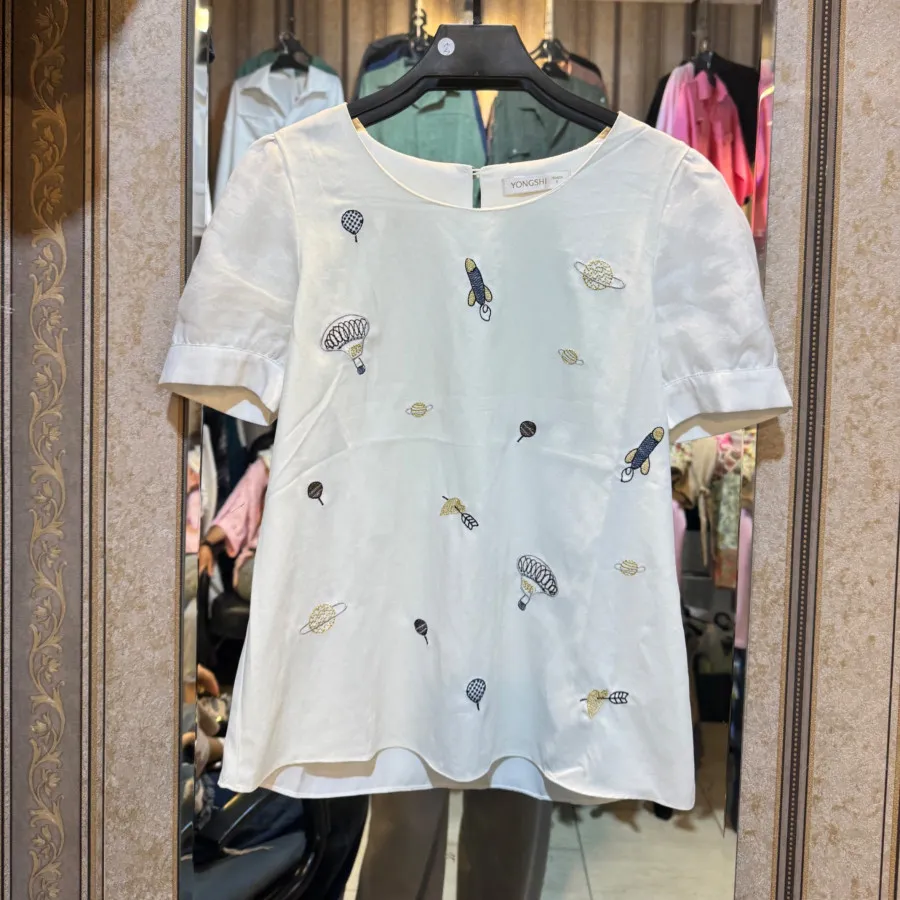 بلیز کارشده گلدوزی