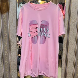 تیشرت لانگ نخ پنبه