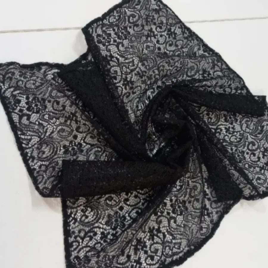 اسکارف توری مشکی