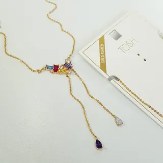 گردنبند آبکاری طلا Tosh