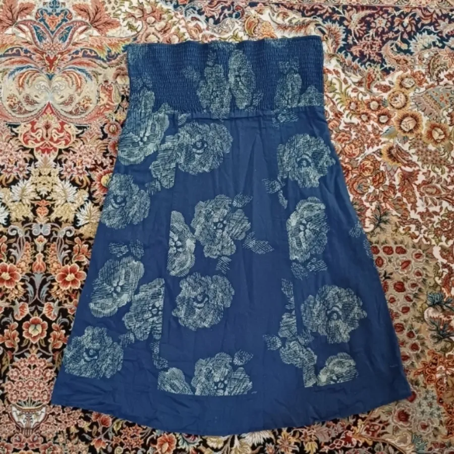 پیراهن دکلته نخی