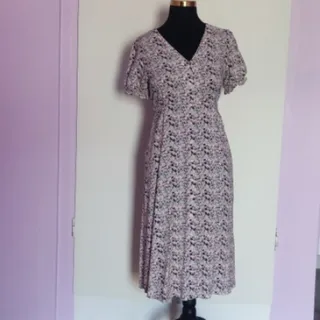 پیراهن ساحلی گل گلی ترک