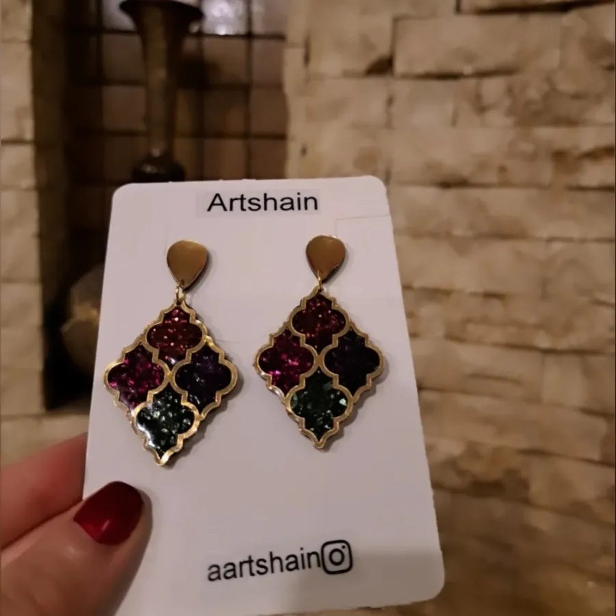 گوشواره دستساز