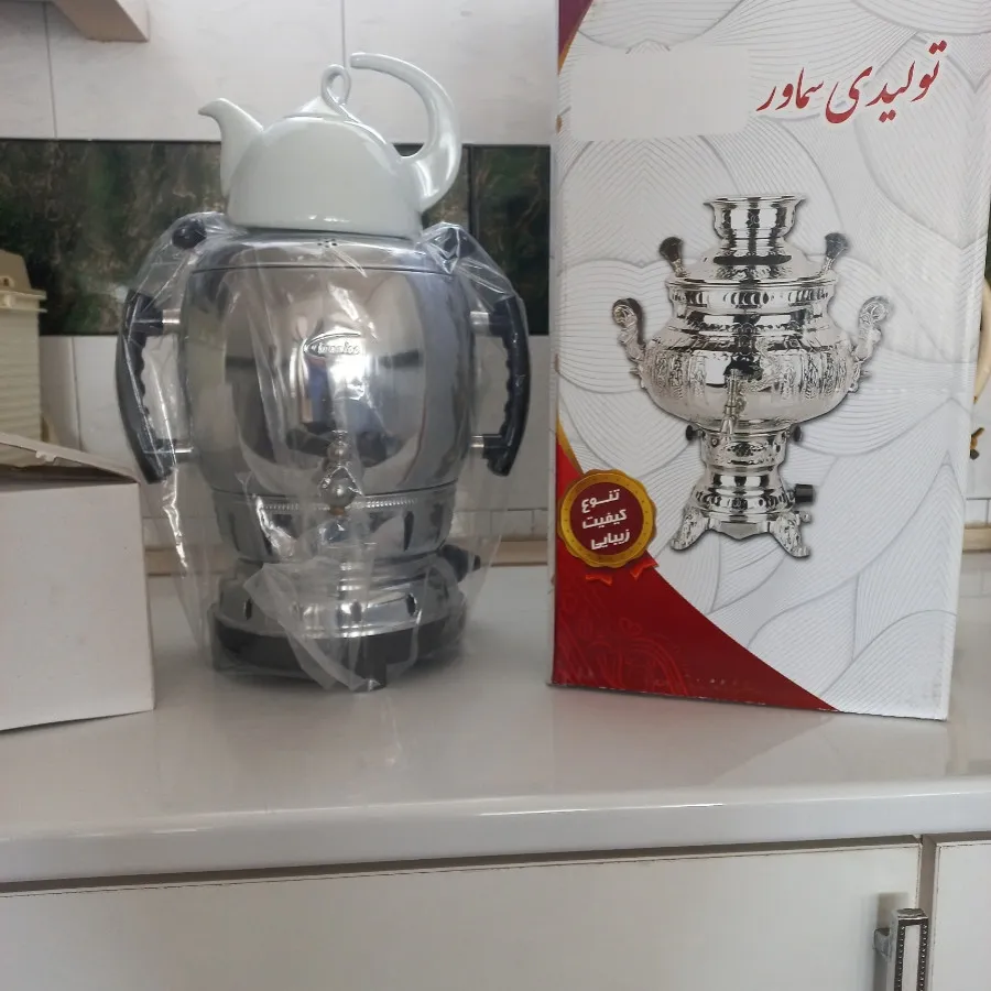 سماور گازی داخل کارتن آکب