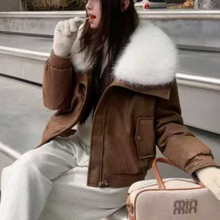 کاپشن پفکی درجه یک خز