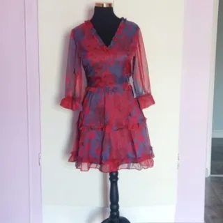 میدی کرپ حریر گلدار