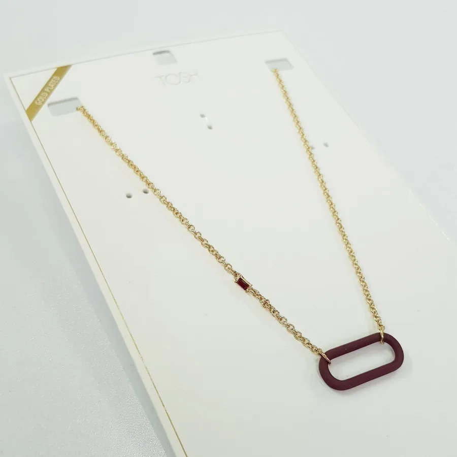 گردنبند آبکاری طلا آویز