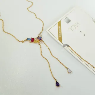 گردنبند آبکاری طلا tosh