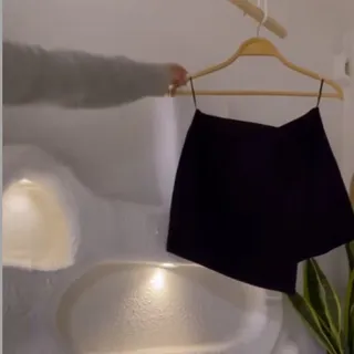 شلوارک مشکی مجلسی