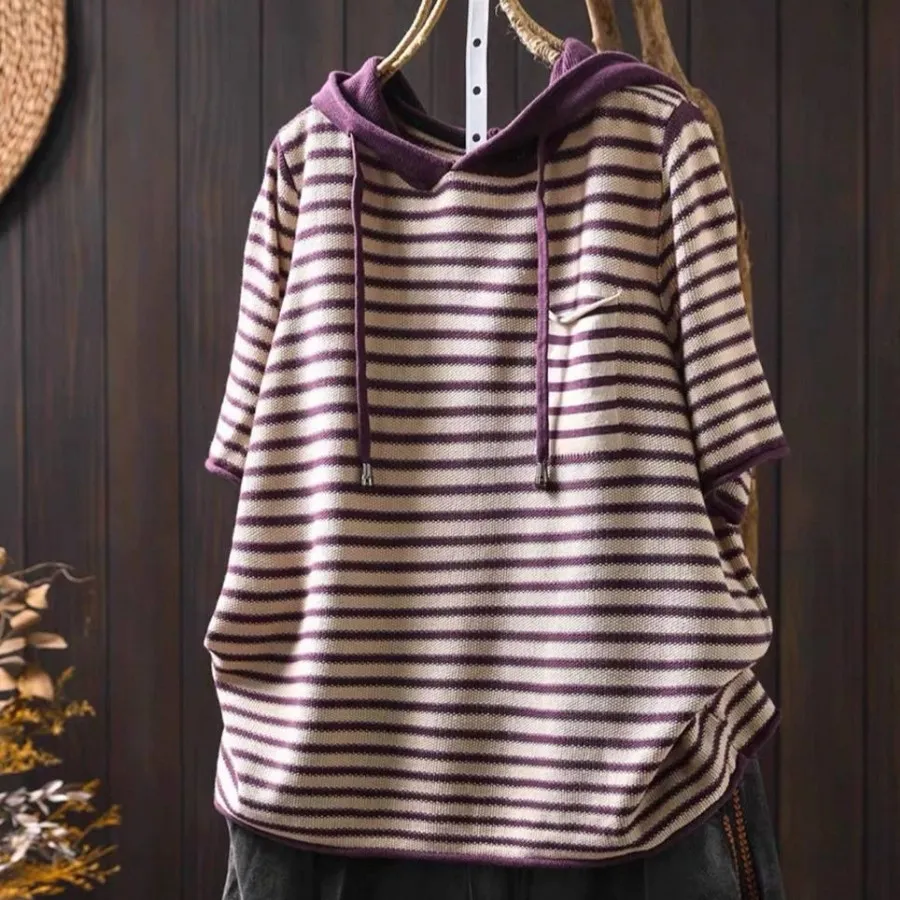 بافت آستین کوتاه گرم