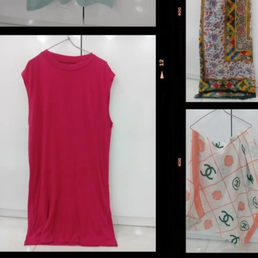 روسری شال تاپ تیشرت بلوز