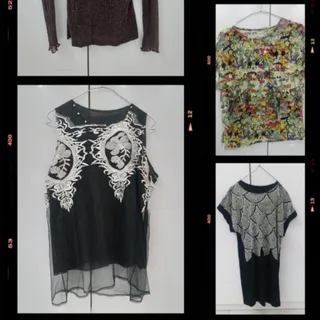 بلوز تیشرت تونیک تاپ