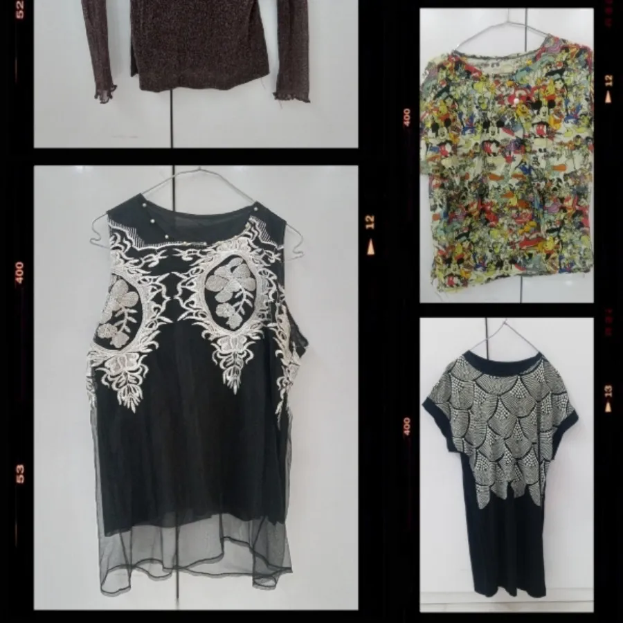 بلوز تیشرت تونیک تاپ