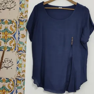 شومیز سرمه‌ای