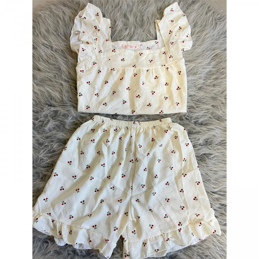 کراپ شورتک،پیراهن،تیشرت