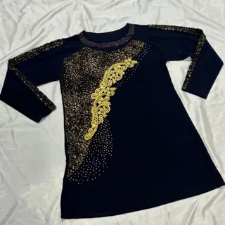 پیراهن نگین دار