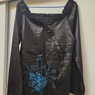 شومیز ساتن گلدوزی