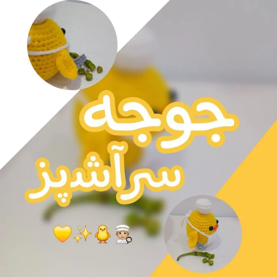✨️جوجه آشپزی قلاببافی?