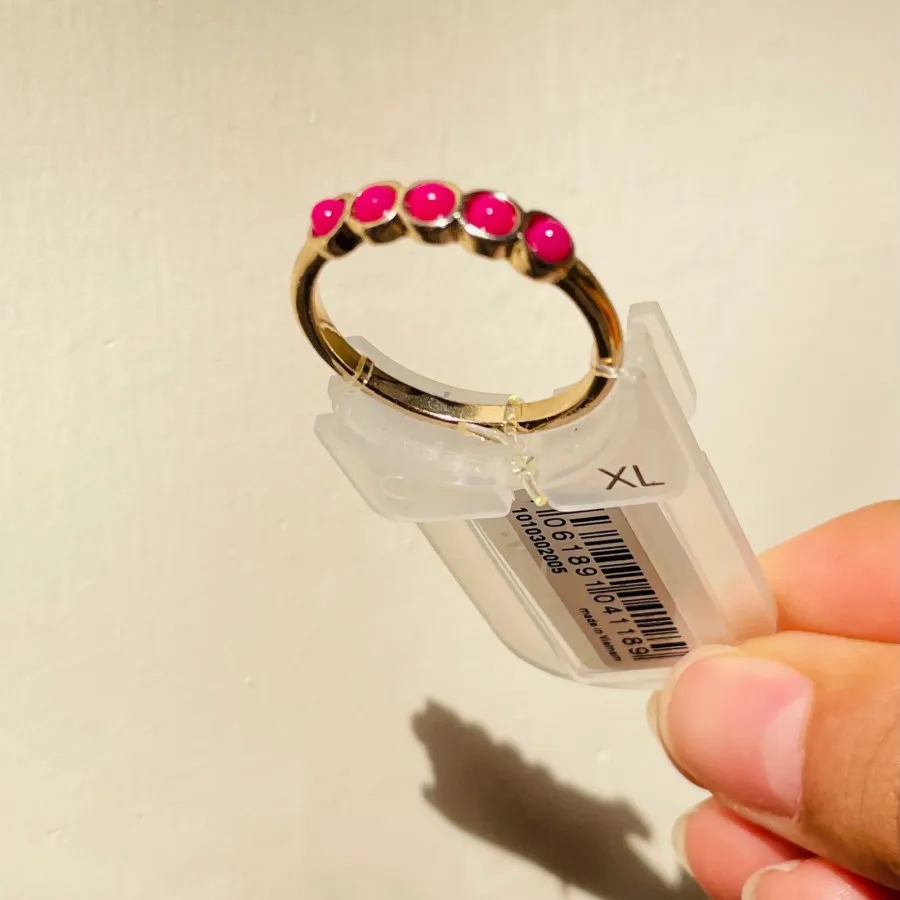 انگشتر نگین دار برند i am