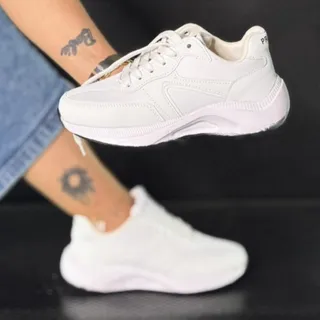 کفش کتانی پردا جدید سفید