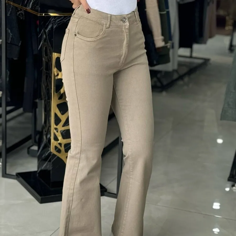 شلوار دمپا کتان