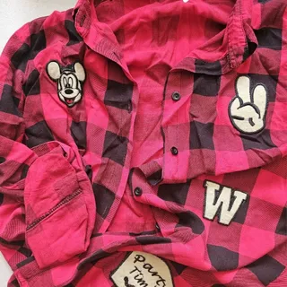 شومیز زنانه طرح میکی موس