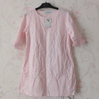 بلوز خامه صورتی ملیح