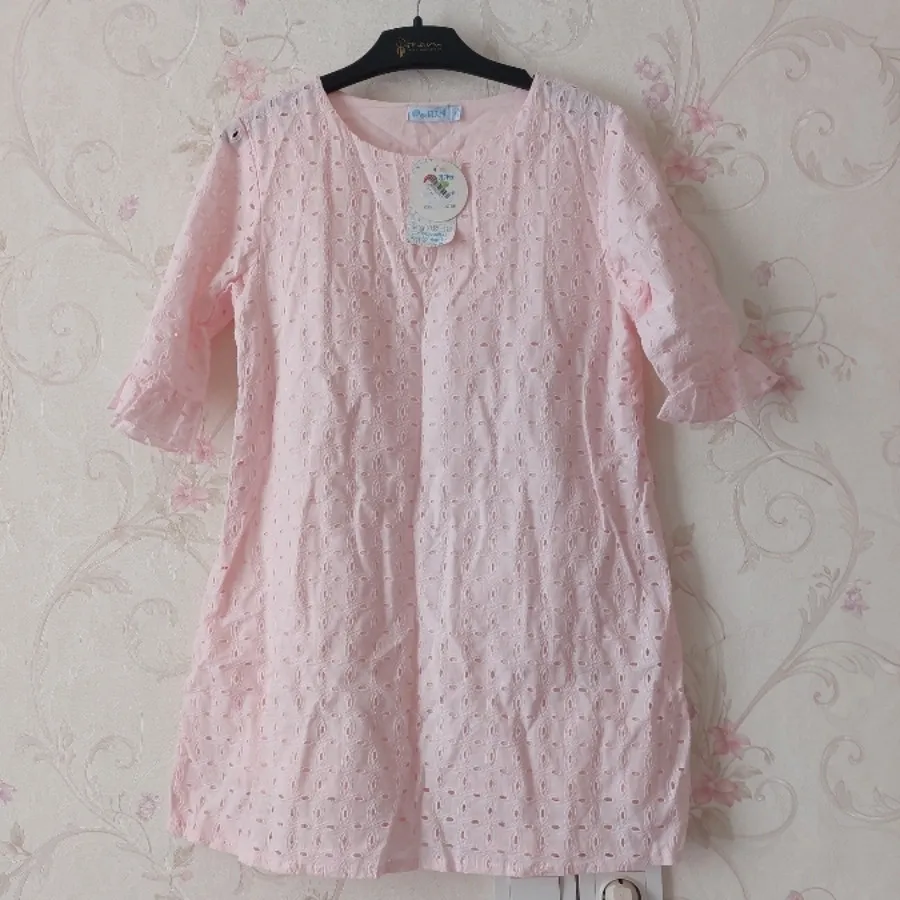 بلوز خامه صورتی ملیح