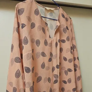 شومیز صورتی گلبهی