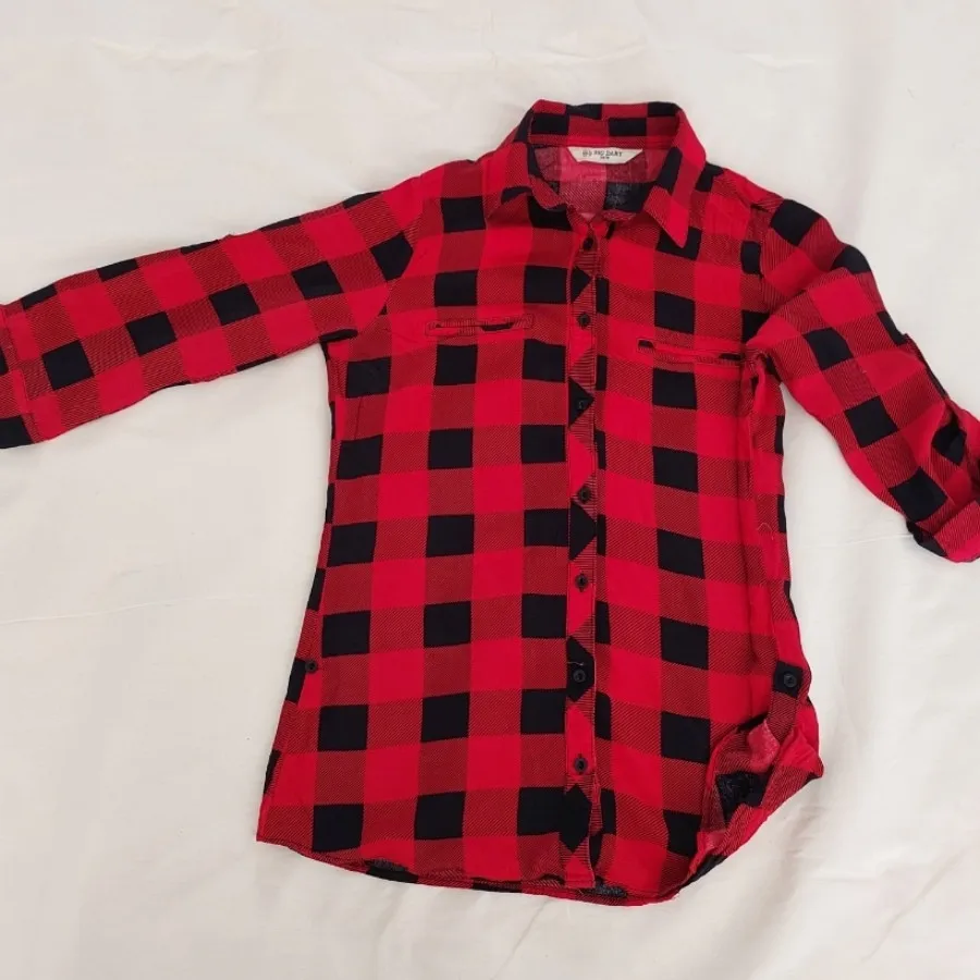 پیرهن چهارخونه قرمز