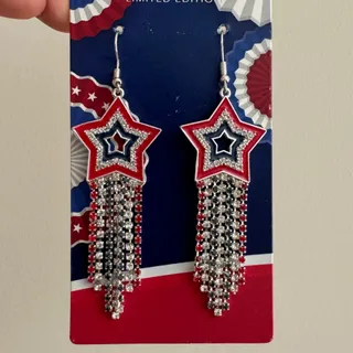 گوشواره آویزی وارداتی