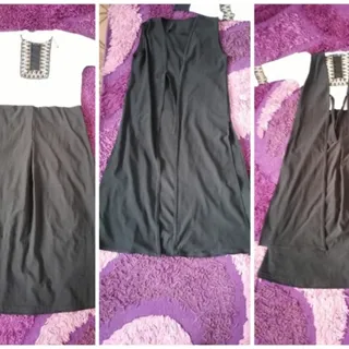 لباس سنتی دوتیکه مشکی