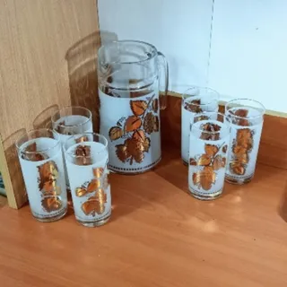 پارچ و لیوان طلا فرانسه