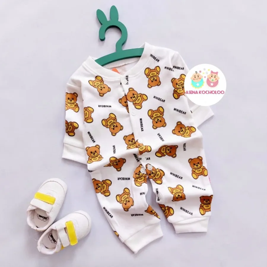 سرهمی سفید تمام چاپ تدی