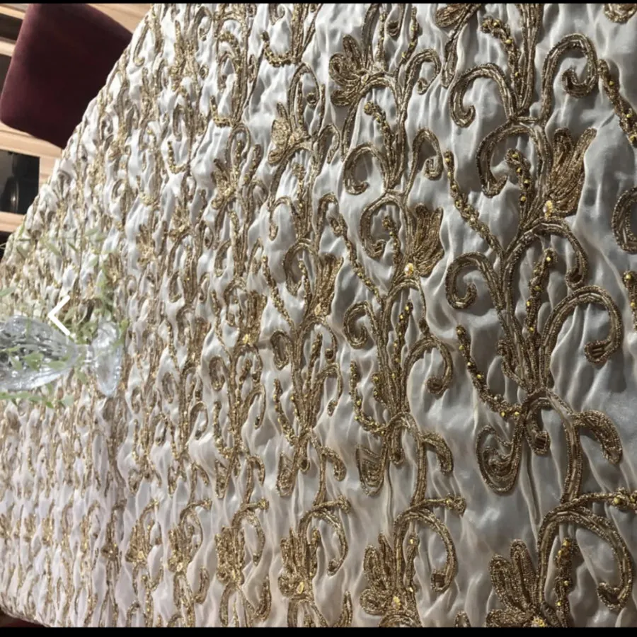 رومیزی سرمه دوزی