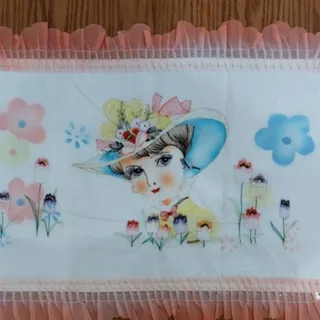 روبالشی گلدوزی ژاپنی