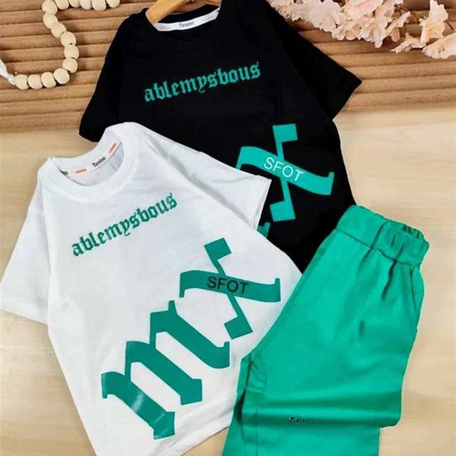 تیشرت شلوارک کتان